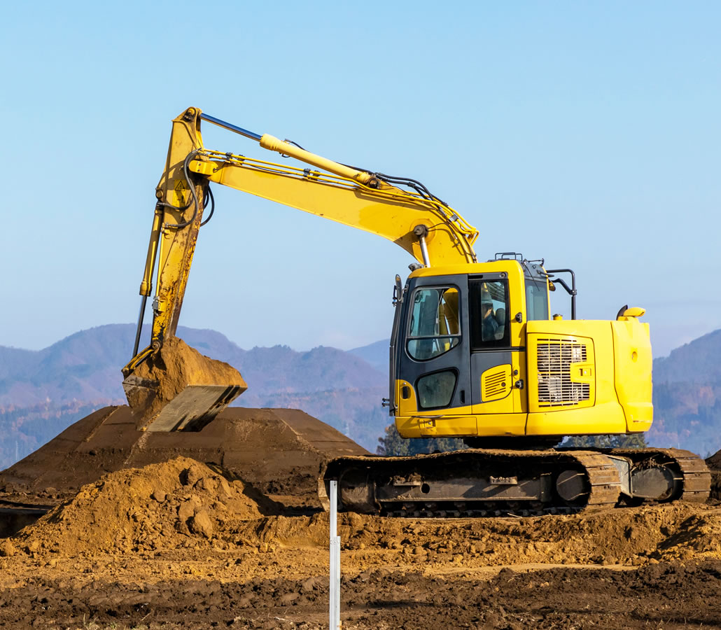 土木工事の様子