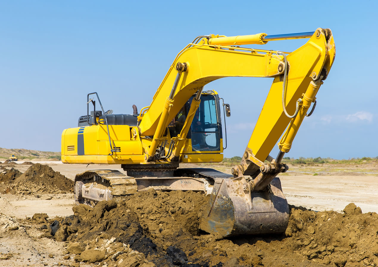 土木工事の様子