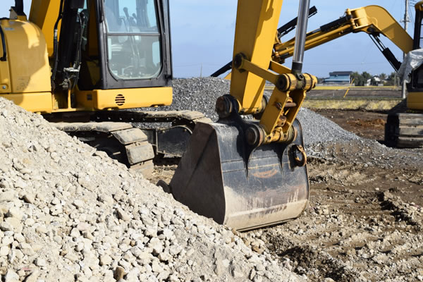 土木工事の様子